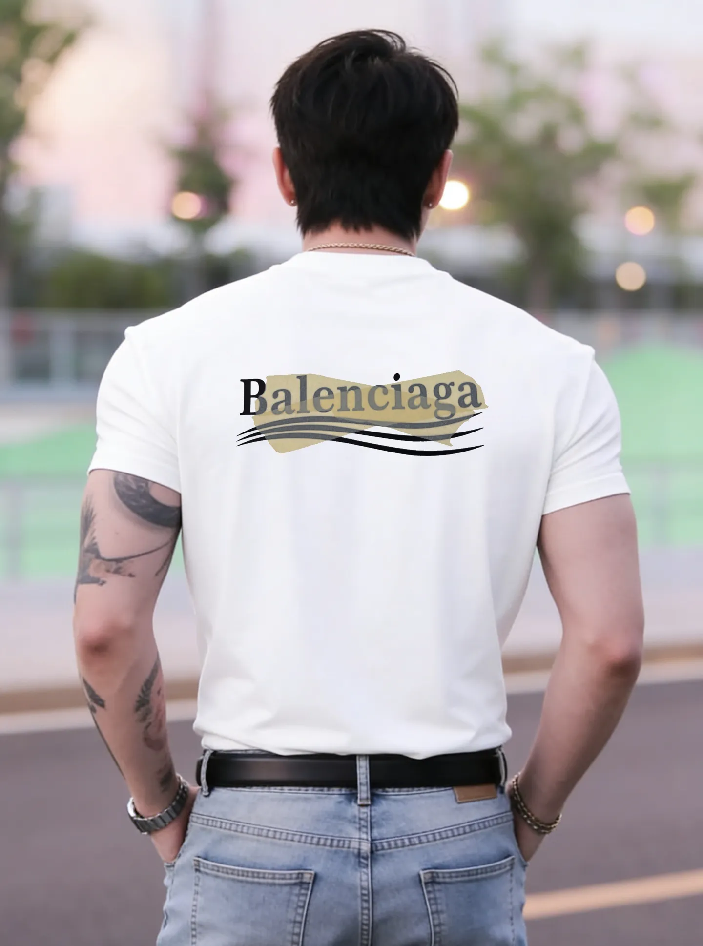 ⚜️Balenciaga 26s New Arrival T . . ， ！ ， Breathable， Versatile！ logo ， ， ✨ or ， get ！ . ：Black.White.Sizes：M-3XL（S 4XL ）175/145 XL